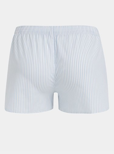 Bílo-modré dámské pruhované trenýrky El.Ka Underwear