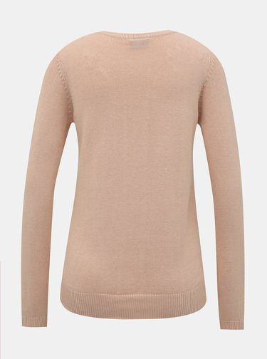 Světle růžový svetr VERO MODA
