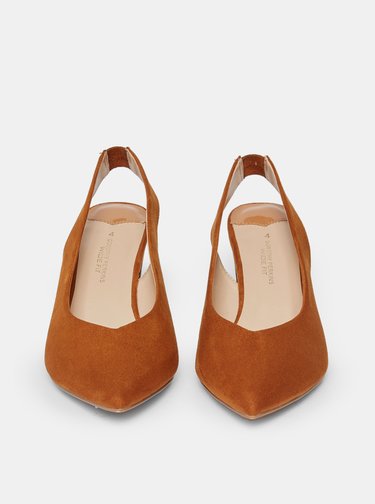 Hnědé lodička v semišové úpravě Dorothy Perkins