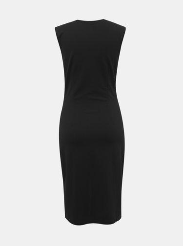 Čierne púzdrové šaty VERO MODA Dolly