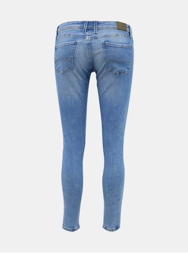 Světle modré dámské skinny fit džíny Pepe Jeans