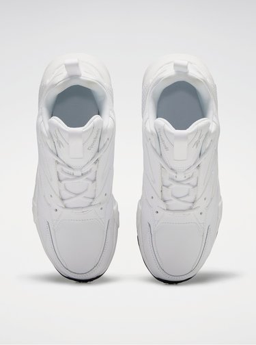 Biele dámske kožené tenisky Reebok Classic Aztrek Double