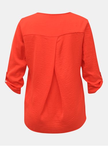 Oranžová dámská halenka Alcott