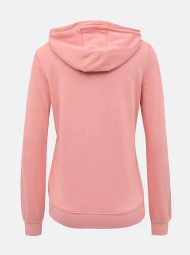 Světle růžová dámská basic mikina Alcott