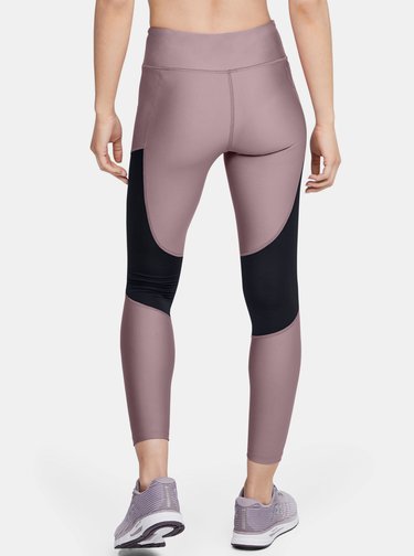 Růžové dámské kompresní legíny Speed Stride Under Armour