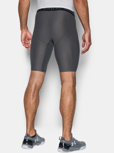 Šedé kompresní boxerky HeatGear Under Armour