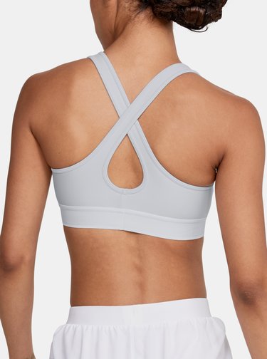 Šedá sportovní podprsenka Crossback Under Armour