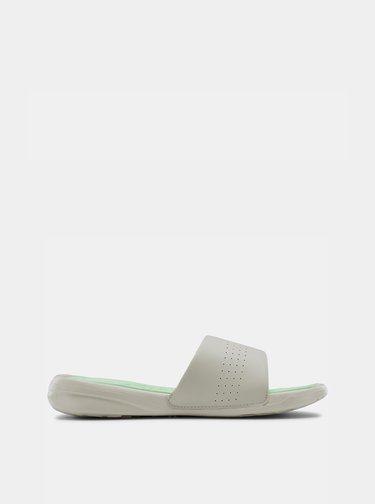 Bílé dámské pantofle Under Armour