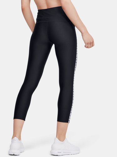 Černé dámské zkrácené legíny HeatGear Armour Under Armour