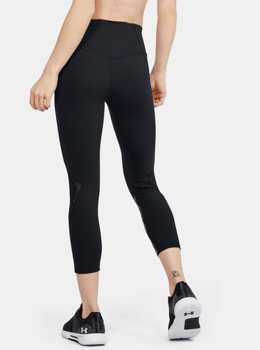 Černé dámské zkrácené legíny Rush Under Armour