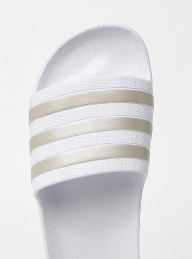 Bílé dámské pantofle adidas CORE