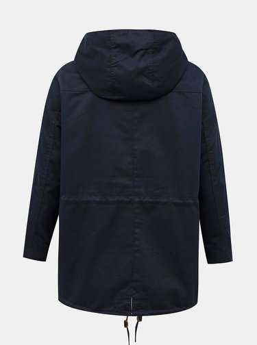 Tmavě modrá parka ONLY CARMAKOMA New Lorca