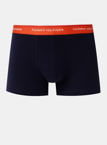 Sada tří boxerek v tmavě modré barvě Tommy Hilfiger