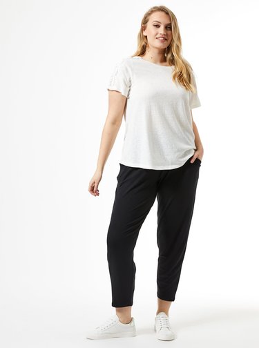 Čierne tepláky Dorothy Perkins Curve