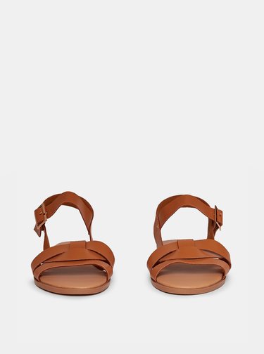 Hnědé sandály Dorothy Perkins