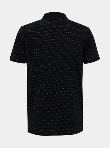 Černé vzorované polo tričko ONLY & SONS Keen