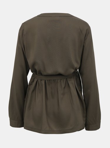Khaki těhotenská halenka Mama.licious Julie