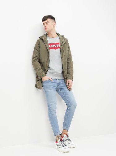 Světle modré skinny fit džíny ONLY & SONS Warp