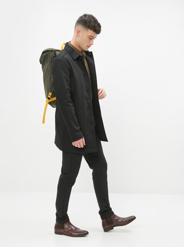 Čierne slim fit nohavice Lindbergh