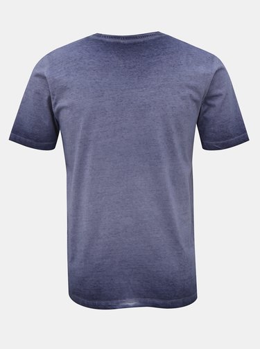 Modré tričko s potiskem Jack & Jones Abre