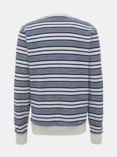 Modro-bílá pruhovaná mikina Jack & Jones Graham
