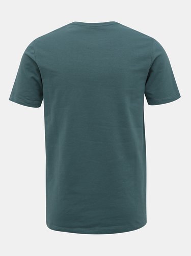 Tmavomodré tričko s potlačou Jack & Jones Urbany