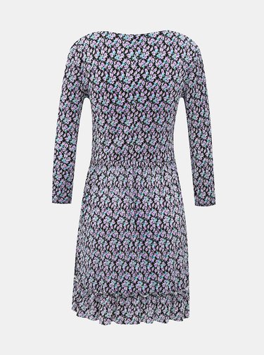 Černé květované šaty Miss Selfridge
