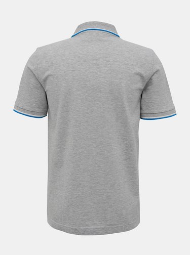 Šedé pánské polo tričko Lacoste
