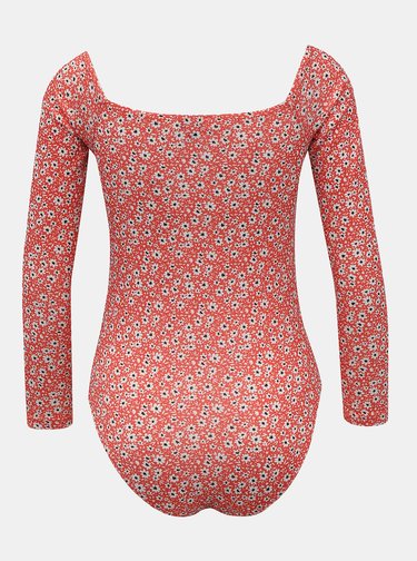 Červené květované body Miss Selfridge Ditsy