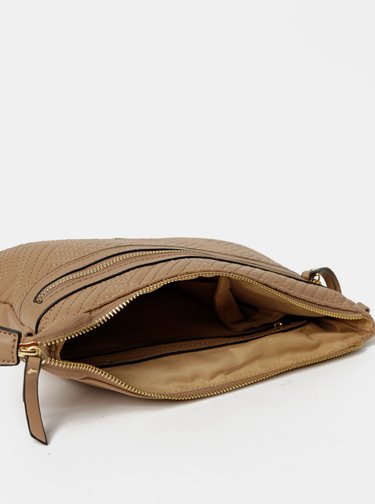 Světle hnědá crossbody kabelka Hampton