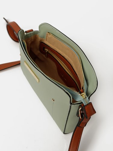 Svetlozelená crossbody kabelka Hampton