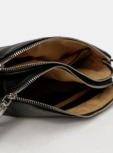 Čierna crossbody kabelka Hampton