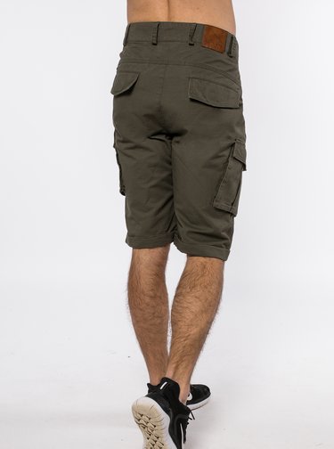 Khaki pánské kraťasy Alife and Kickin Philippeak