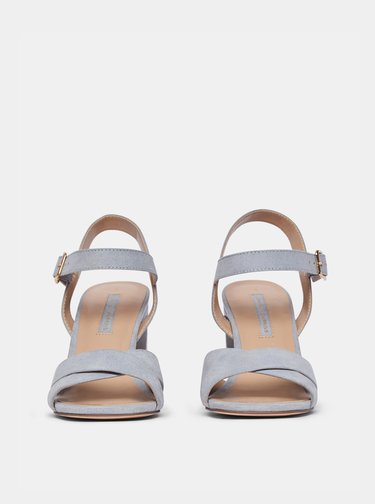 Světle modré sandály v semišové úpravě Dorothy Perkins