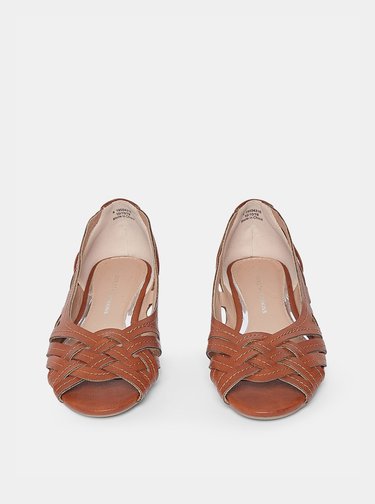 Hnědé baleríny Dorothy Perkins
