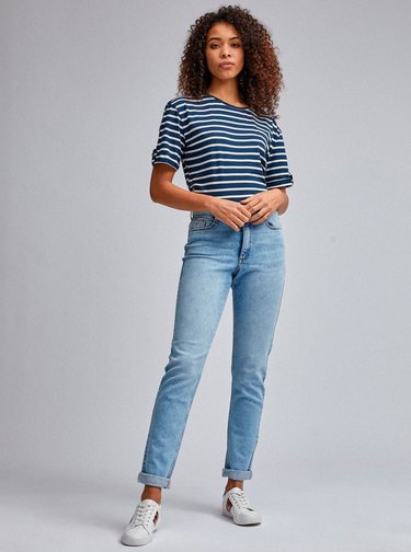 Modré mom džíny Dorothy Perkins Tall