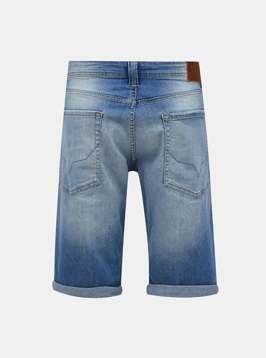 Modré pánské džínové kraťasy Pepe Jeans Cash