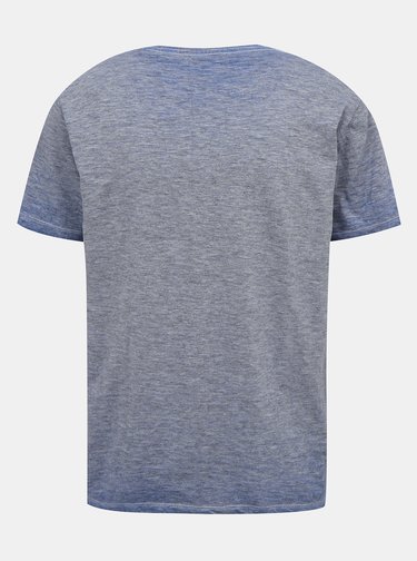 Modré pánské tričko s potiskem Pepe Jeans Edwin