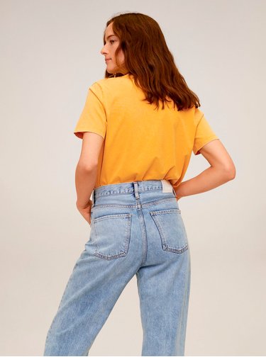 Žluté tričko Mango Wash