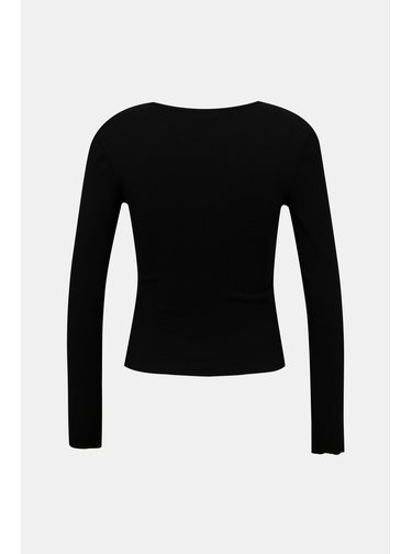 Černé tričko Miss Selfridge