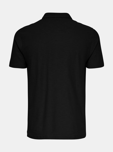 Černé polo tričko ONLY & SONS Ilkas