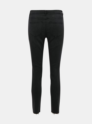 Černé slim fit džíny VILA