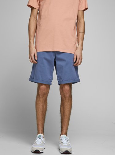 Modré kraťasy Jack & Jones Bowie