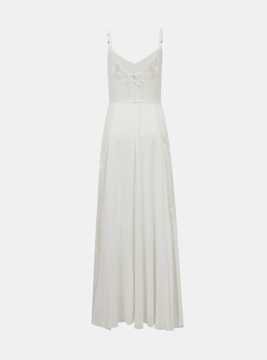 Bílé maxišaty Dorothy Perkins