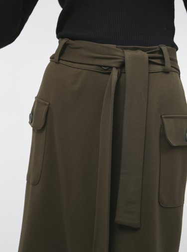 Khaki sukně Dorothy Perkins