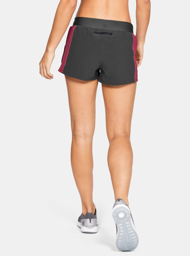 Šedé dámské kraťasy Speedpocket Under Armour