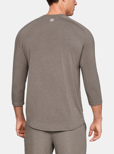 Hnědé pánské pyžamové kraťasy Recovery Under Armour