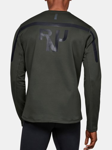 Tmavě zelené pánské tričko ColdGear Under Armour