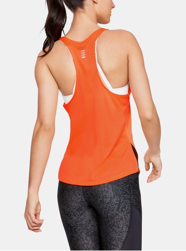 Oranžové dámské tílko Speed Stride Under Armour