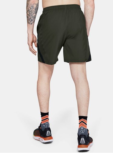Zelené pánské kraťasy Launch Under Armour